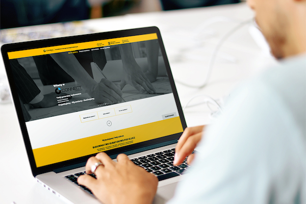 Strona internetowa connect-finance