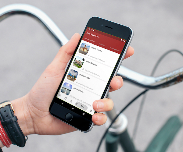 Aplikacja mobilna EnoVelo