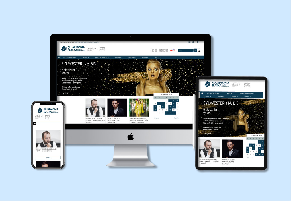 Serwis internetowy Filharmonia Śląska