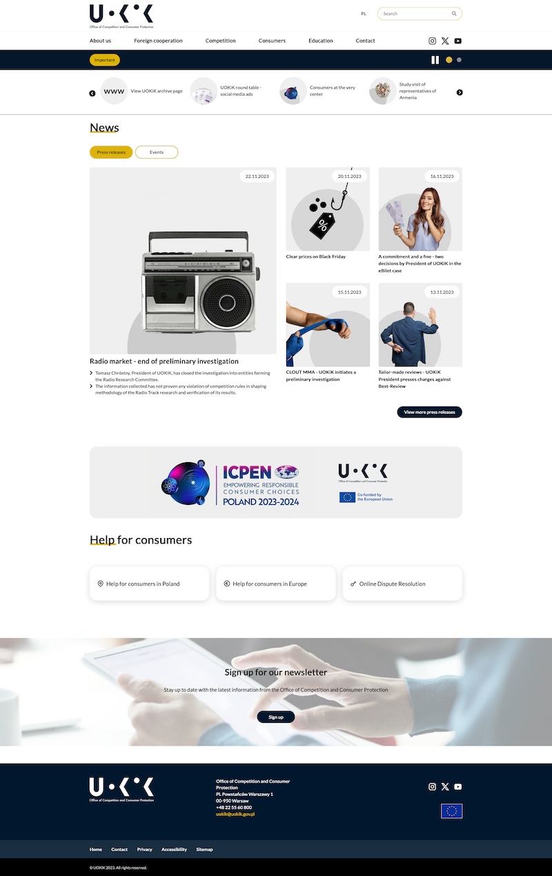 Competition and Consumer Protection